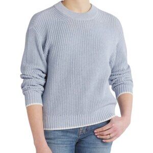 PISTOLA Ren All Day Chunky Knit Pullover Crew Neck Sweater Minimalist - Small